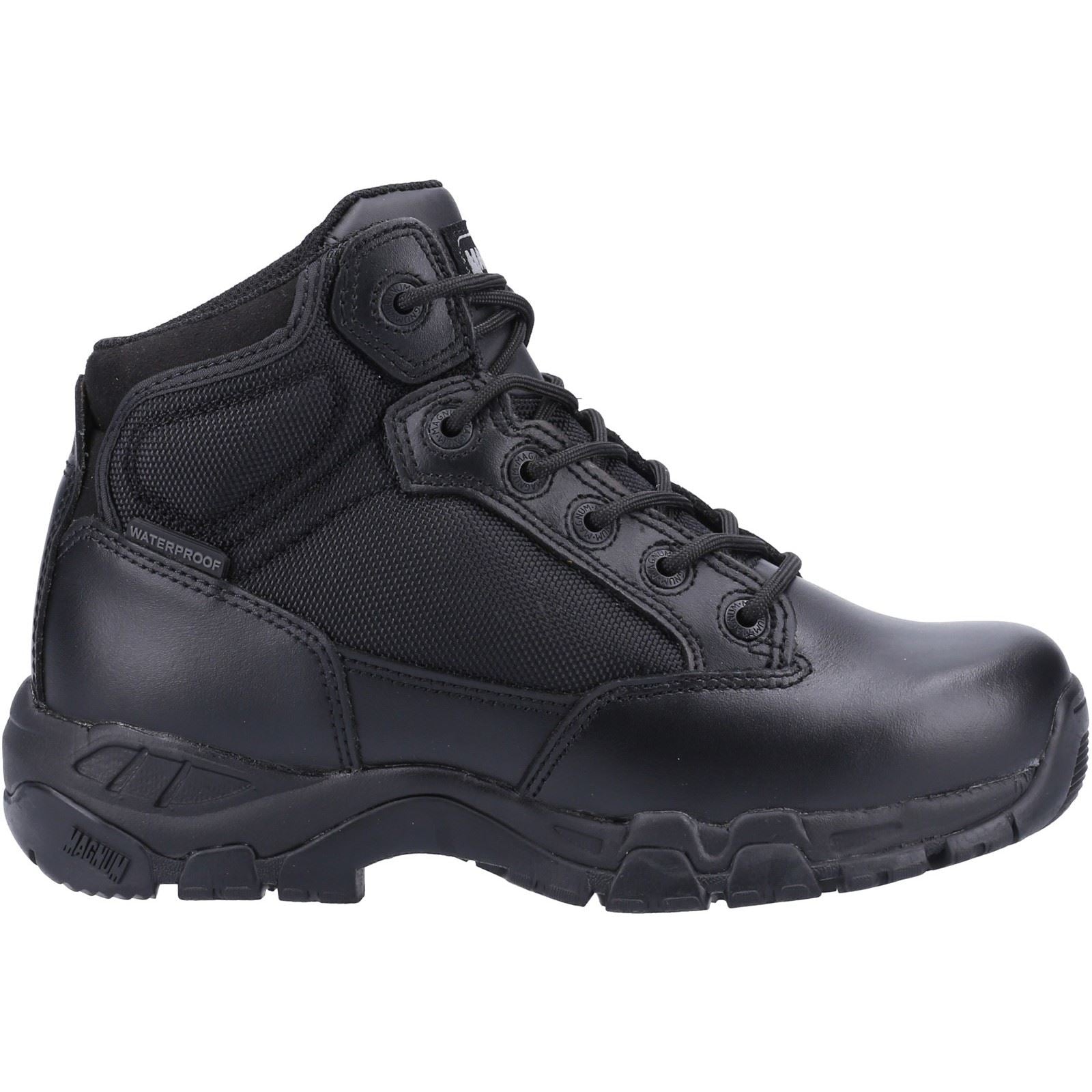 Magnum Viper Pro Fünf Komma Null Plus Wp Leder Schwarze Sicherheitsstiefel