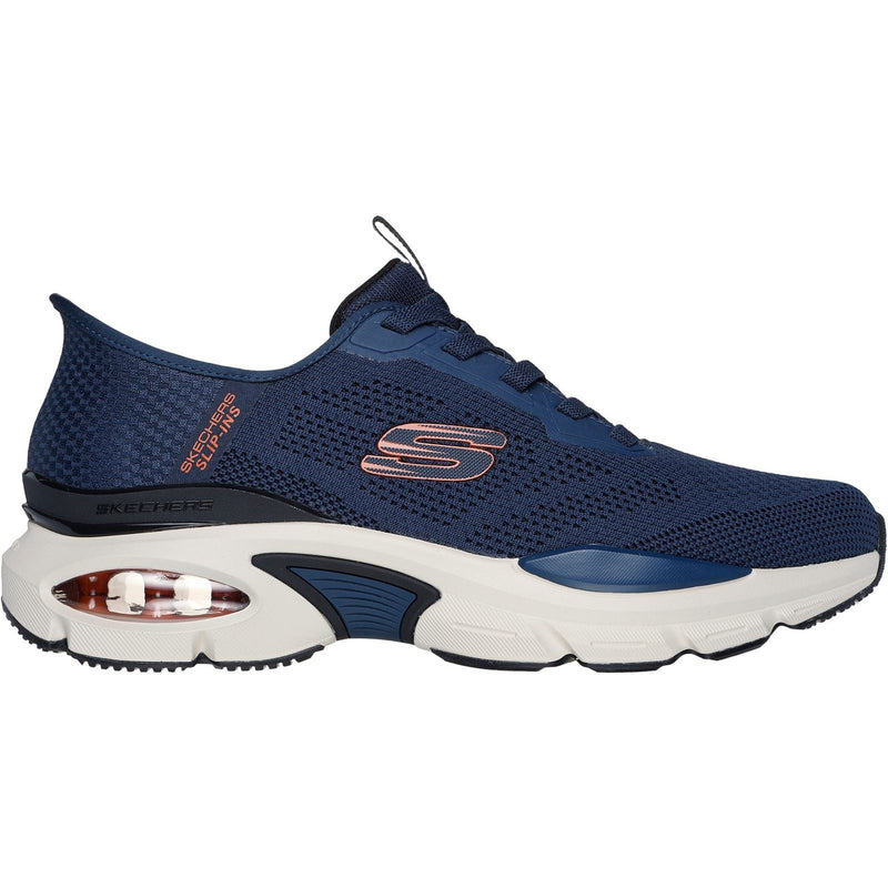 Skechers Skech-Air Ventura Vanderway Herren Sneaker In Marineblau/Orange