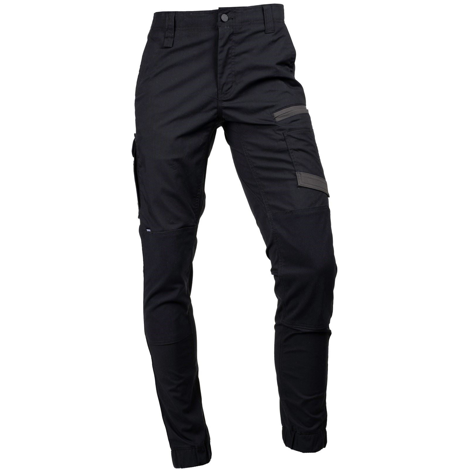 Hard Yakka Raptor Cuff Baumwoll Herren Schwarze Farbe Outdoor Hosen