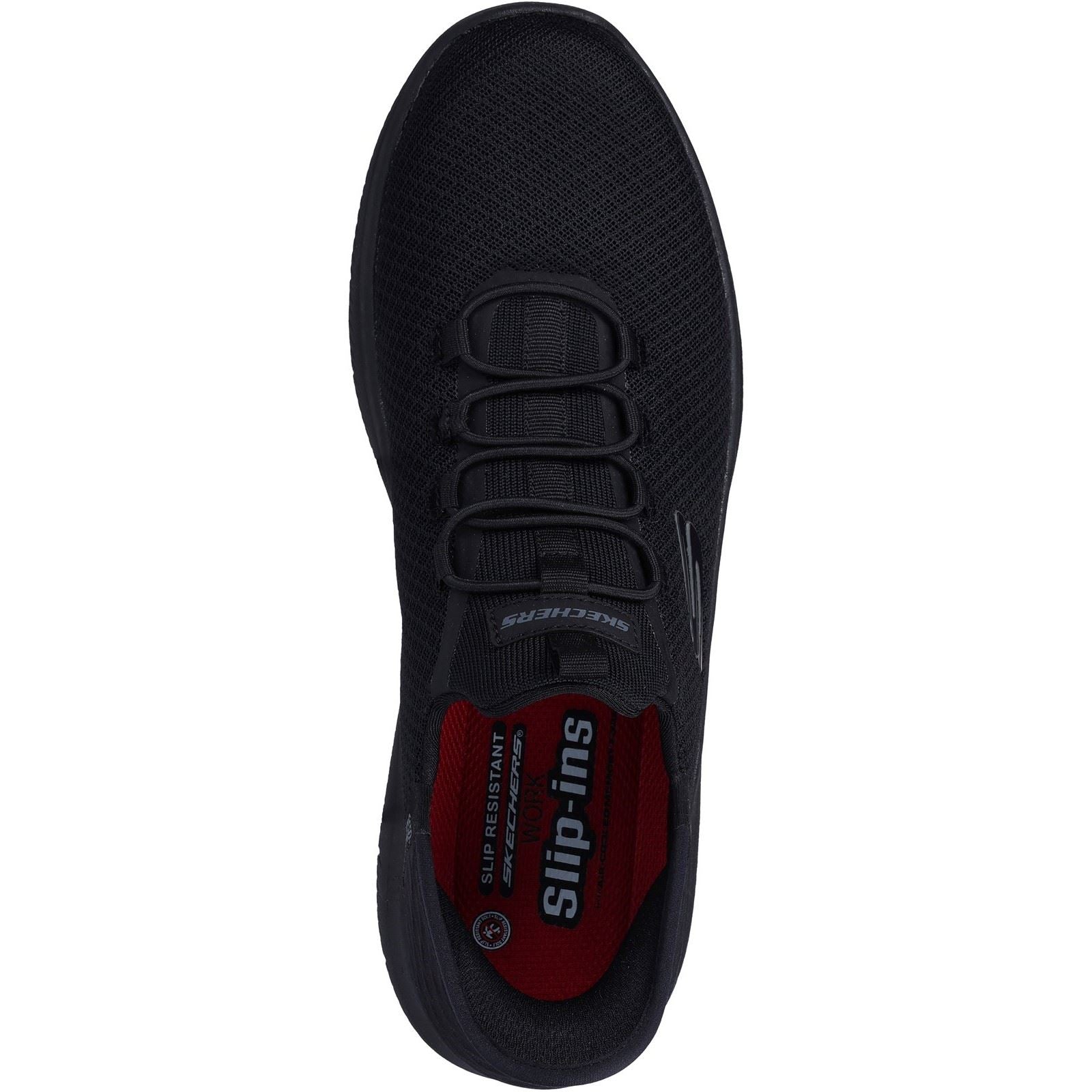 Skechers Workwear Summits - Colsin Textil Herren Schwarze Sicherheits Sneaker