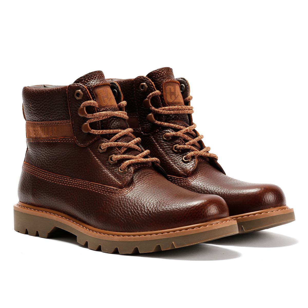 Caterpillar Colorado 2.0 Leder Herren Braune Stiefel