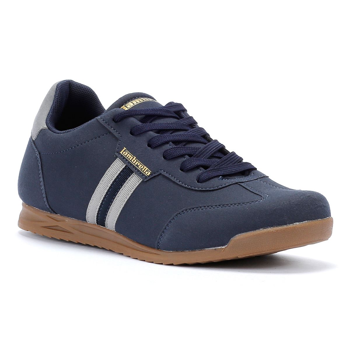 Lambretta Tackle Herren Dunkelblaue Turnschuhe