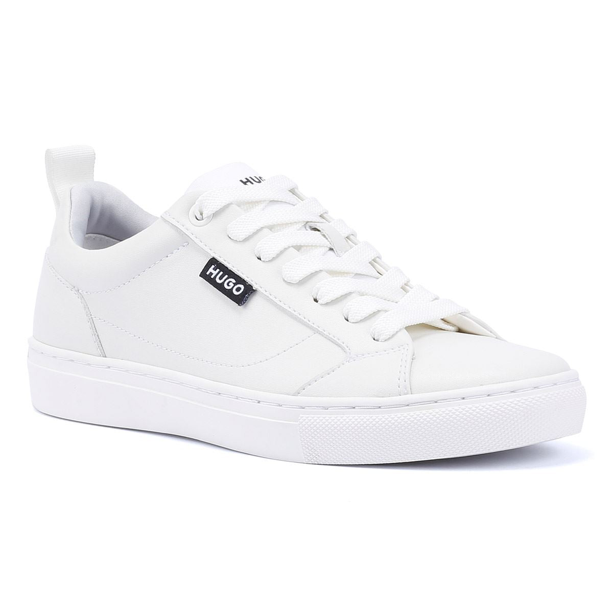 Hugo Morrie Tennis Weiße Damensneakers