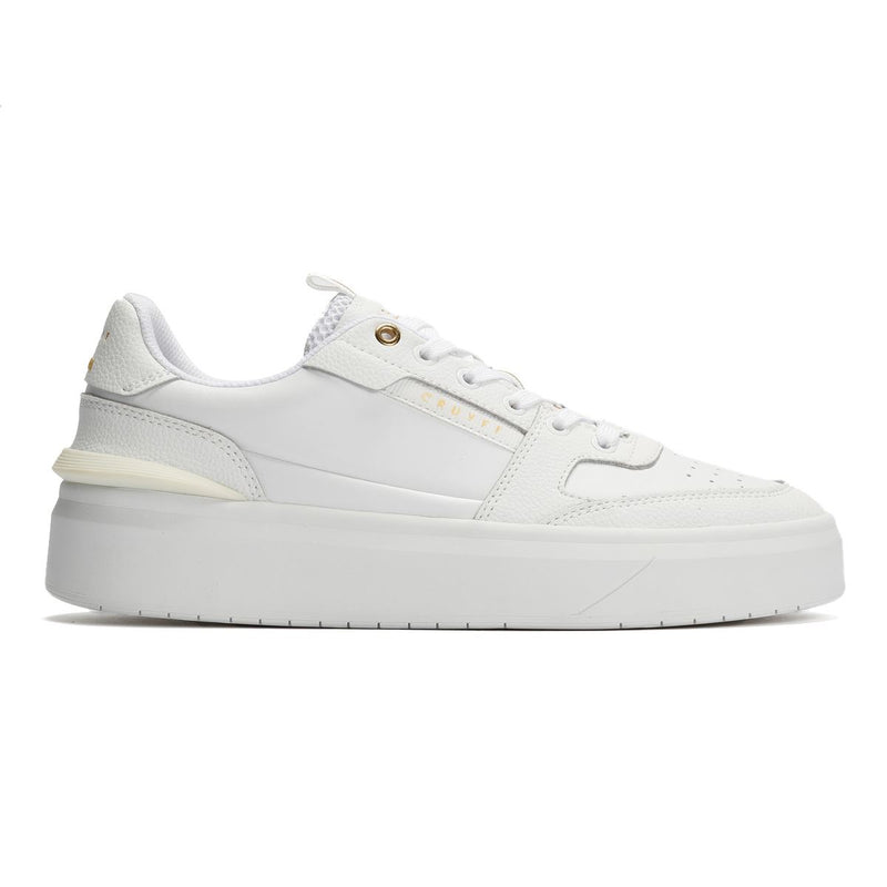 Cruyff Endorsed Tennis Leder Herren Weiße Sneakers