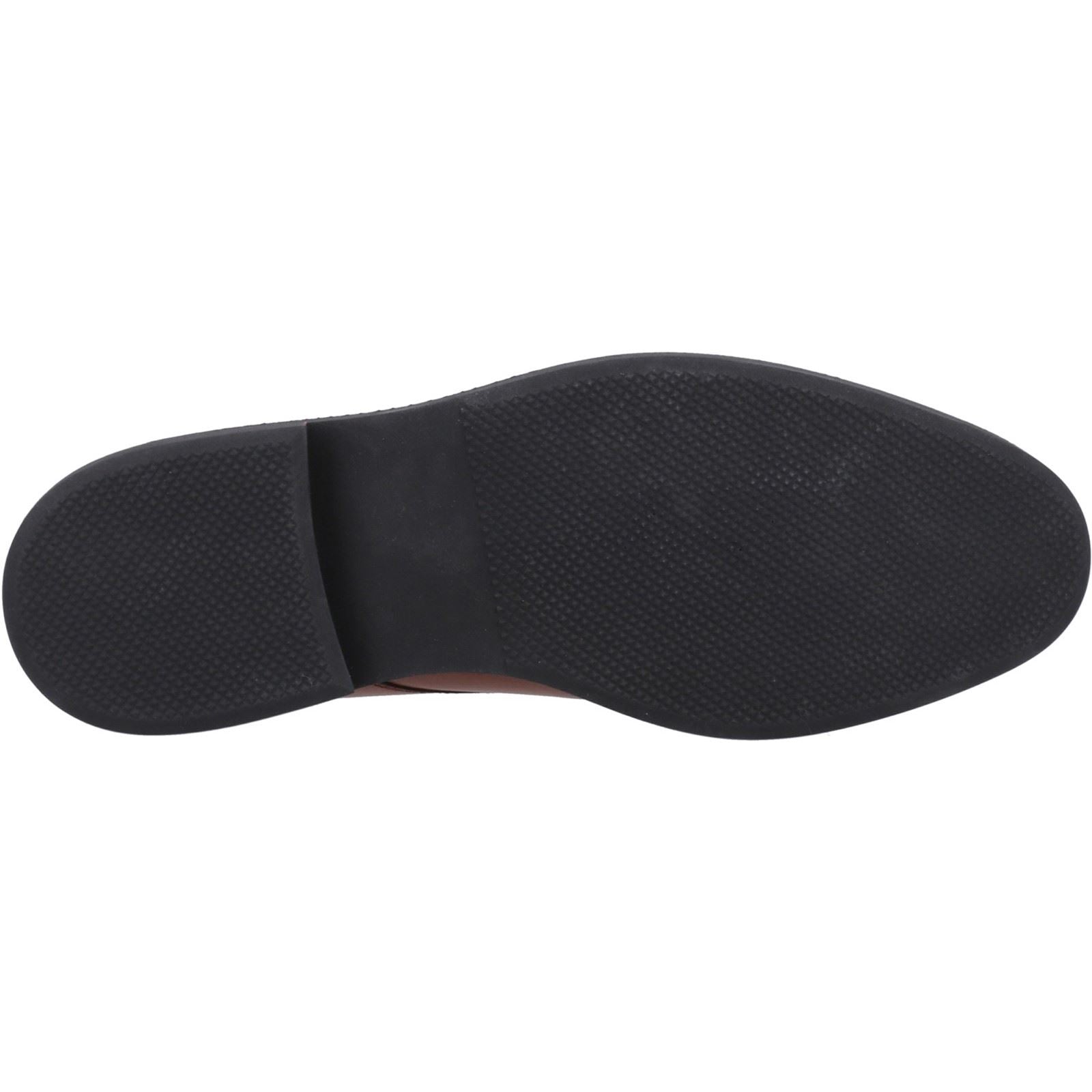 Hush Puppies Kye Herren Lederschuhe In Tan Zum Schnüren