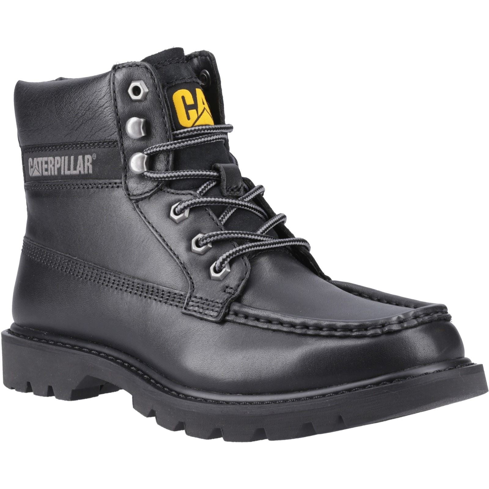Caterpillar Colorado Moc Toe Leder Herren Schwarze Knöchelstiefel