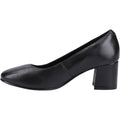 Hush Puppies Anna Wide Leder Frauen Schwarze Absätze