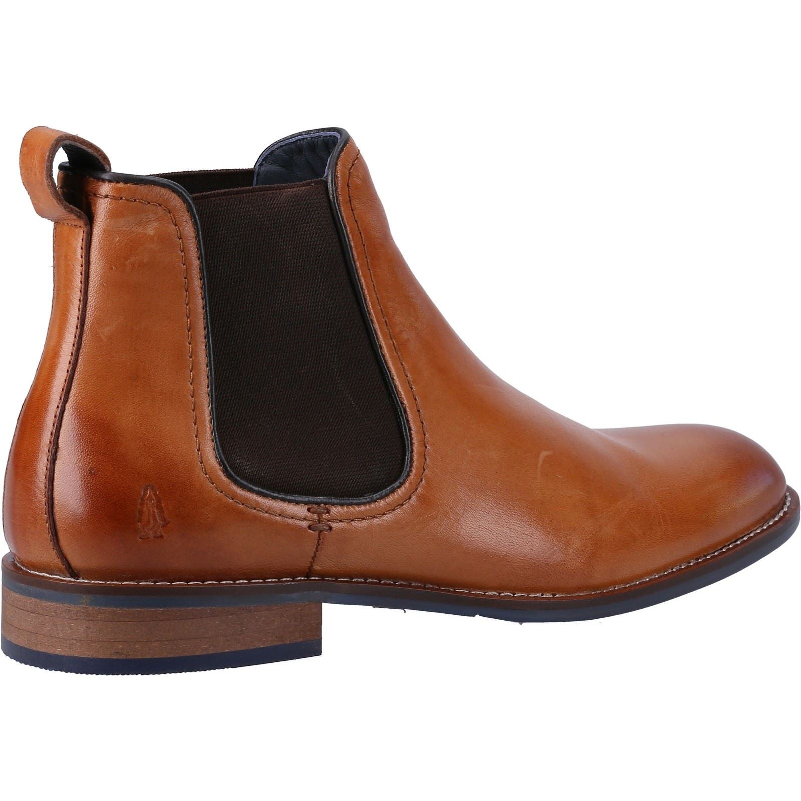 Hush Puppies Diego Chelsea Leder Herren Tan Stiefel