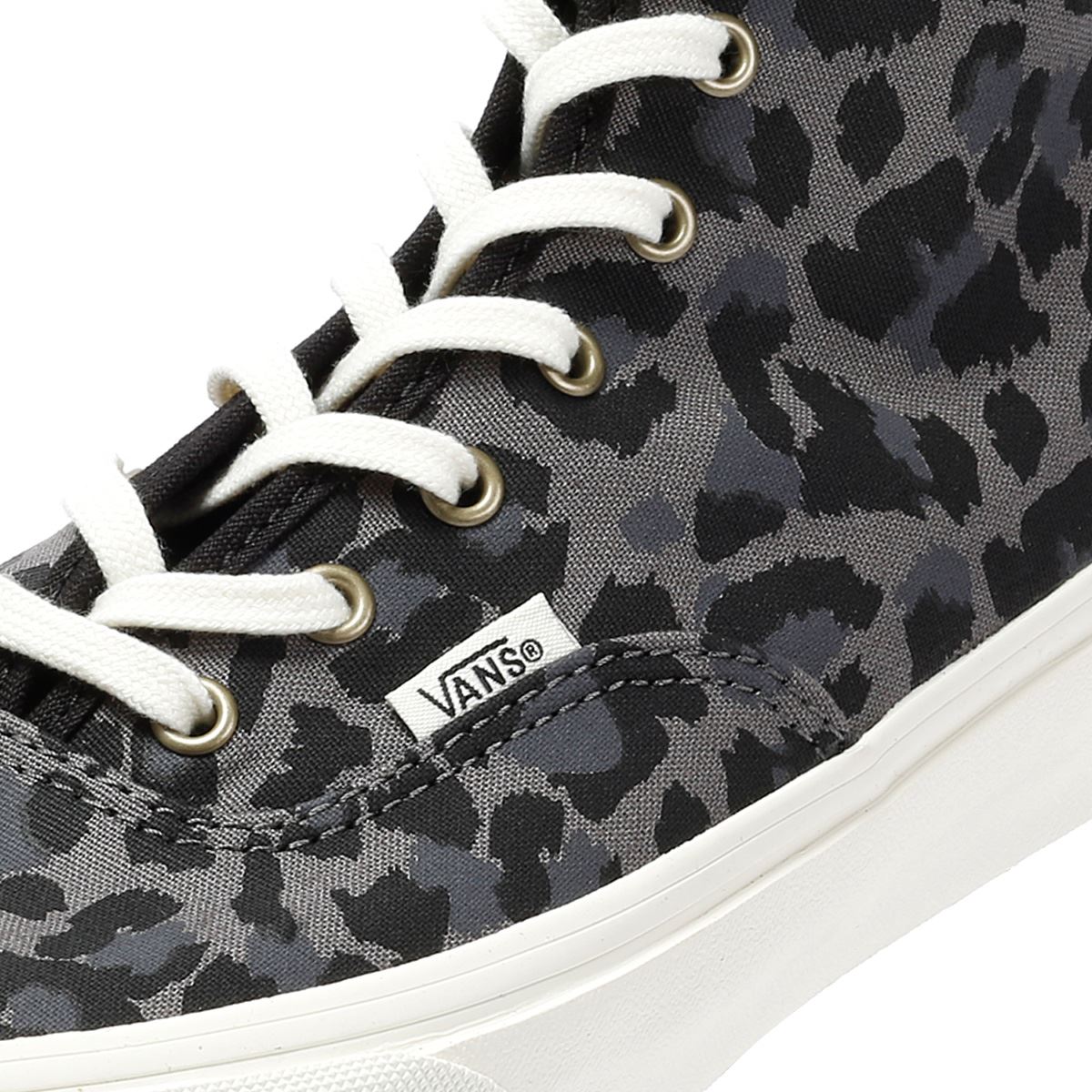 Vans Authentic Hi 2.0 Canvas Damen Sneakers In Grau
