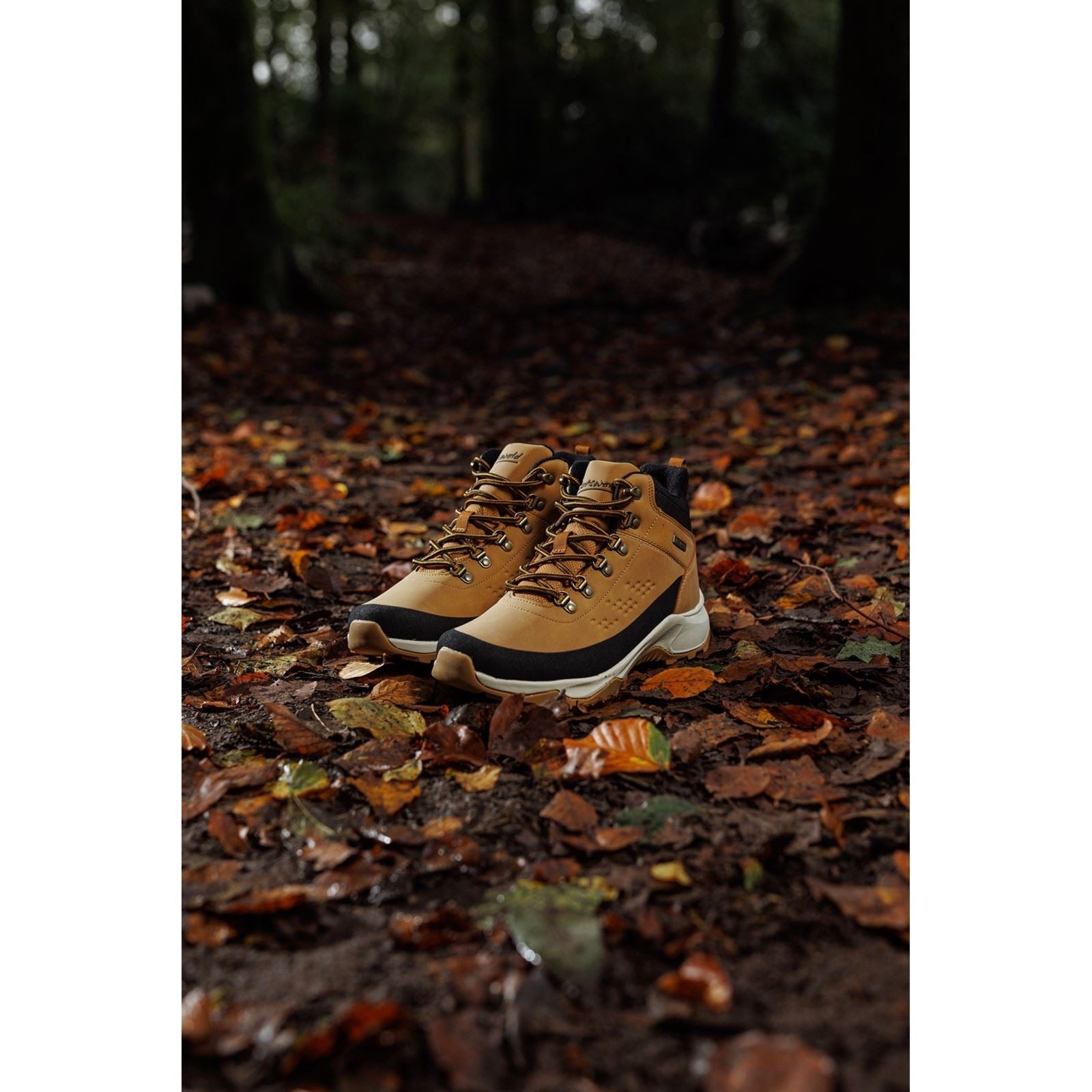 Cotswold Ryeford Herren Wanderstiefel Aus Braunem Leder