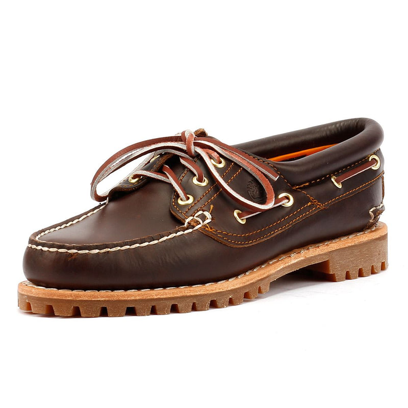 Timberland Noreen 3 Eye Lederschuhe Für Damen In Braun