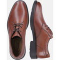 Hush Puppies Banker Herren Schnürschuhe Aus Braunem Leder