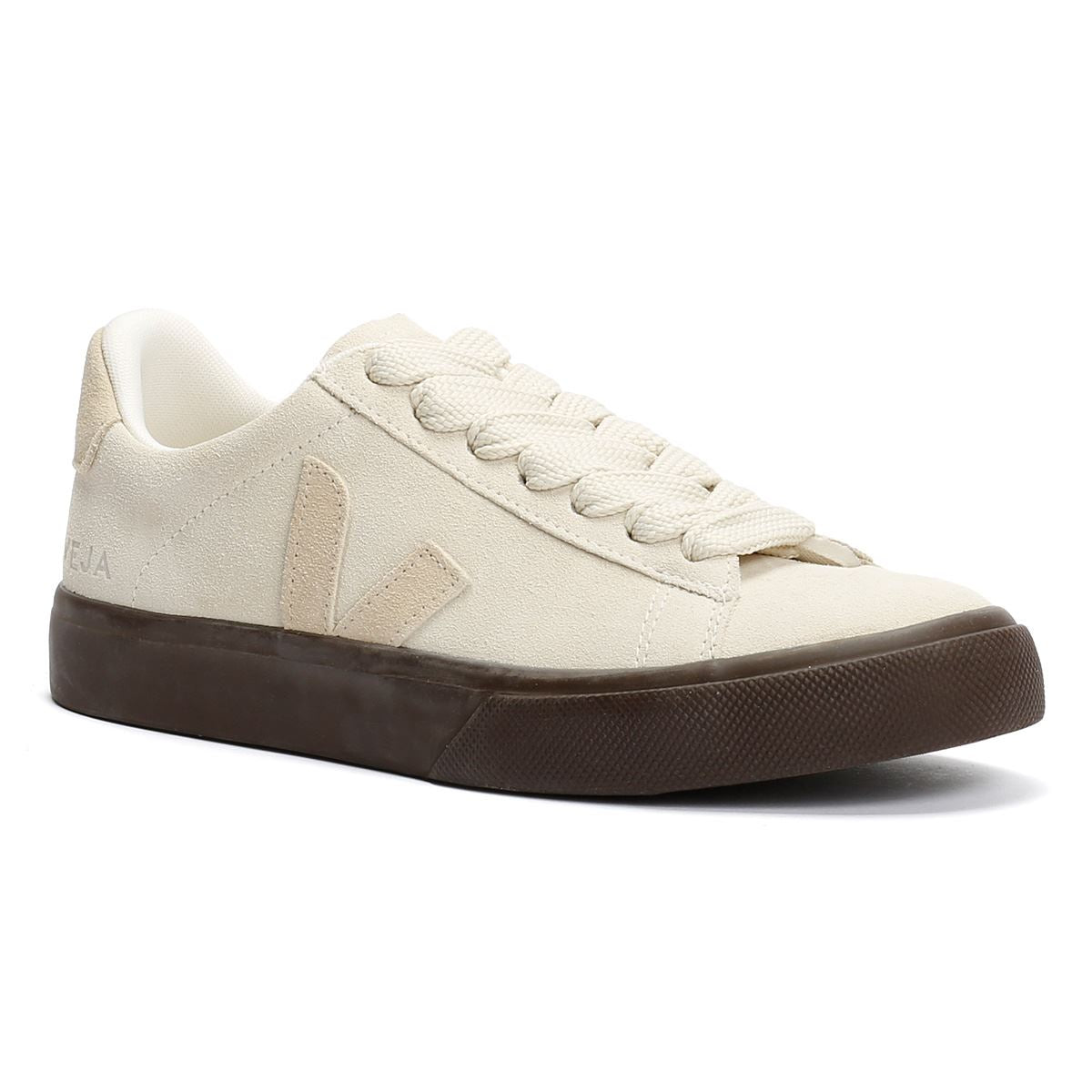 Veja Campo Bold Wildleder Damen Sneaker In Beige
