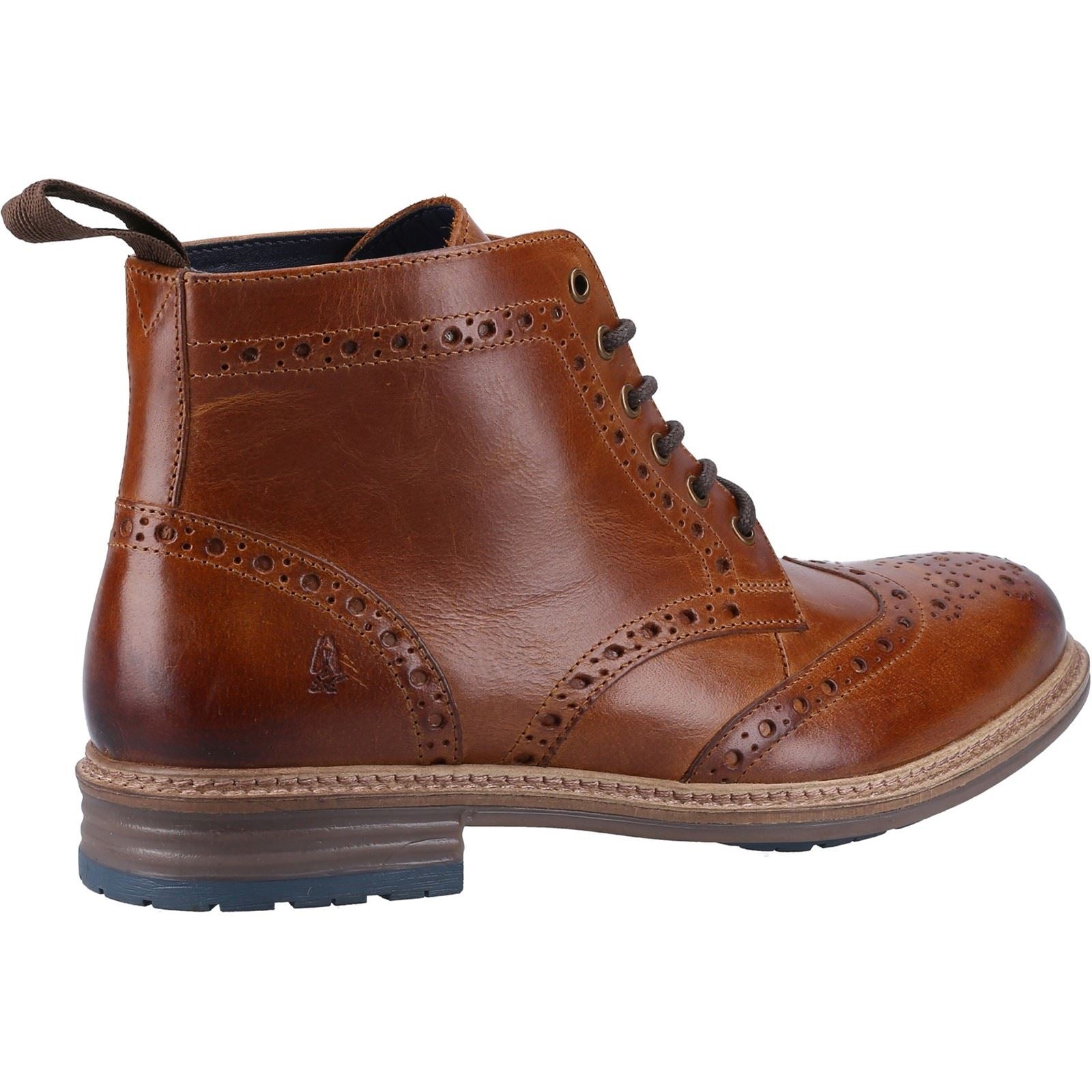Hush Puppies Joshua Leder Herren Stiefel In Tan