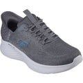 Skechers Skech-Lite Pro Primebase Textile Herren-Sneaker In Anthrazit/Blau
