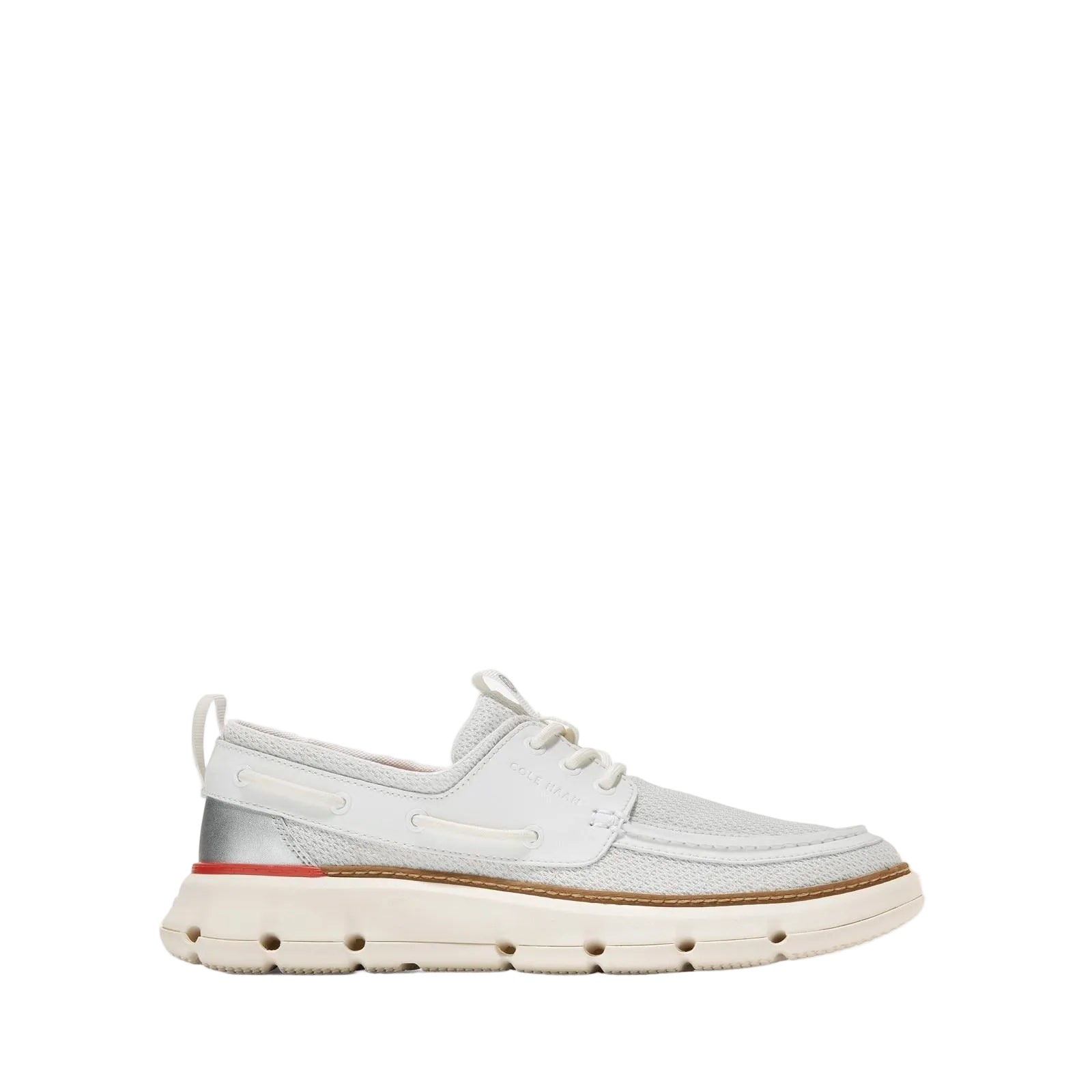 Cole Haan 4.ZeroGrand Regatta Herren Bootsschuhe Blanc De Blanc