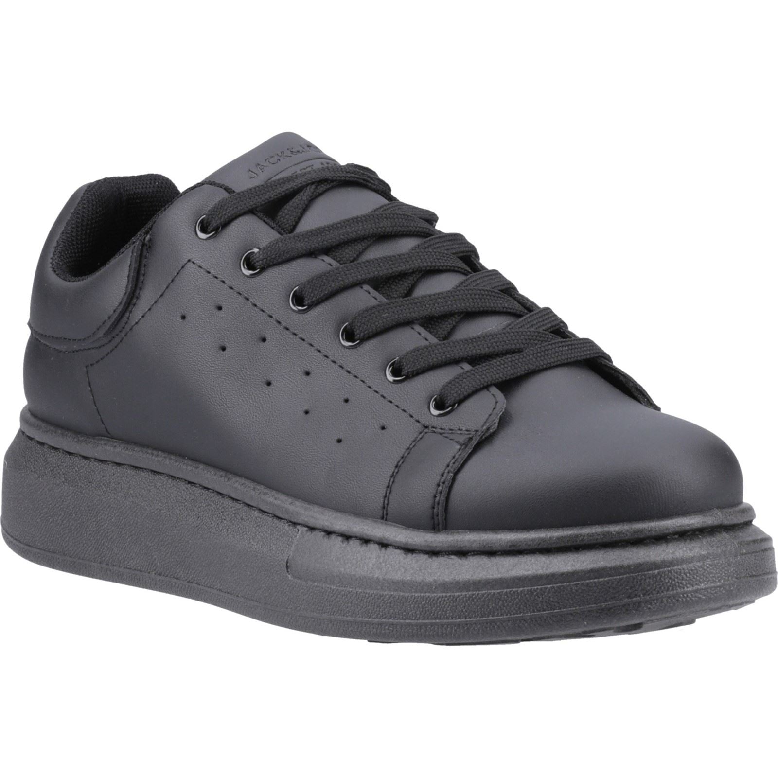 Jack & Jones Bolton Synthetik Herren Sneaker In Schwarz