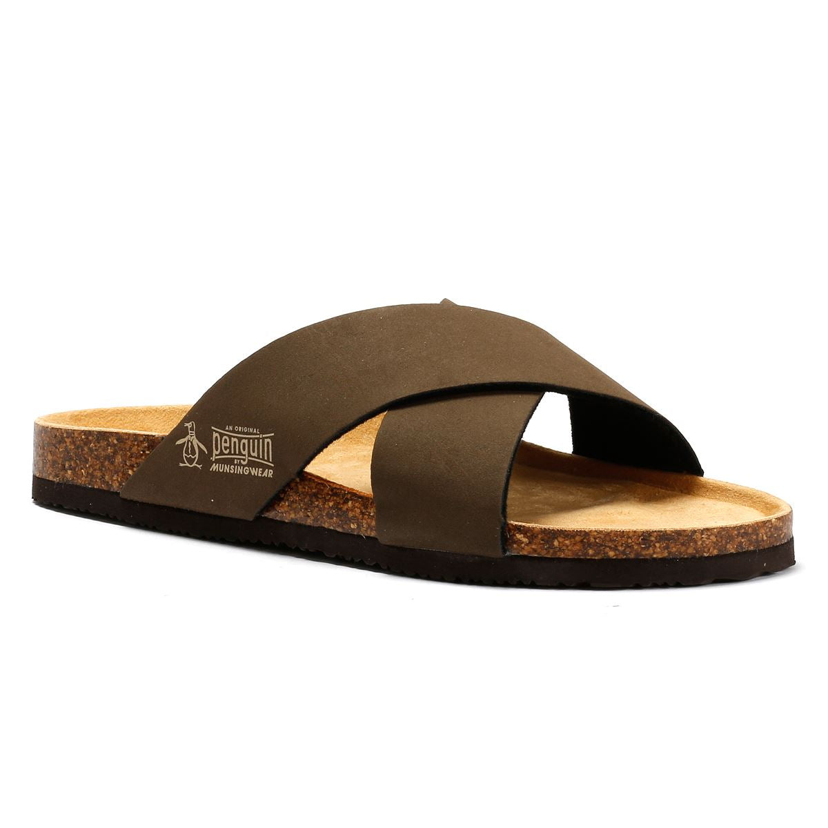 Penguin Pack Herren Braune Sandalen