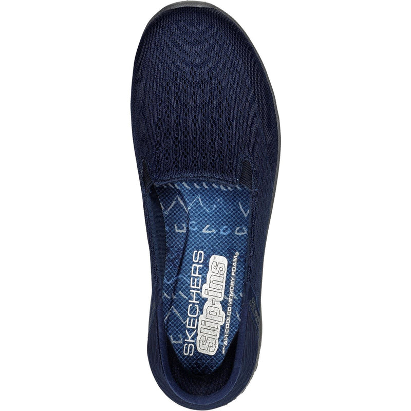Skechers Reggae Fest 2.0 - Guiding Polyester Damen Navy Sneakers