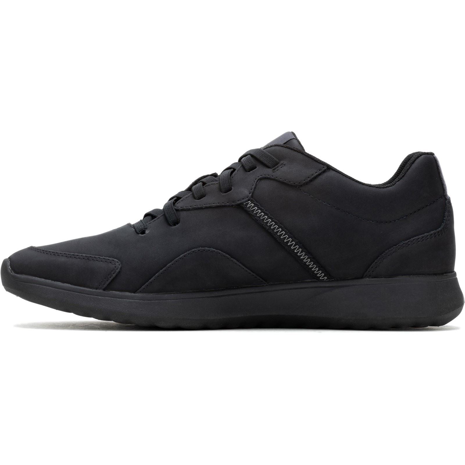 Hush Puppies The Good Schwarze Farbe Ledersneaker Für Herren