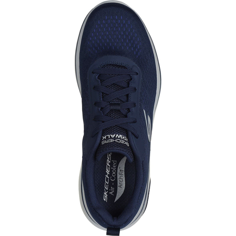 Skechers Go Walk Arch Fit 2.0 Idyllic Textile Herren Navy Sneakers