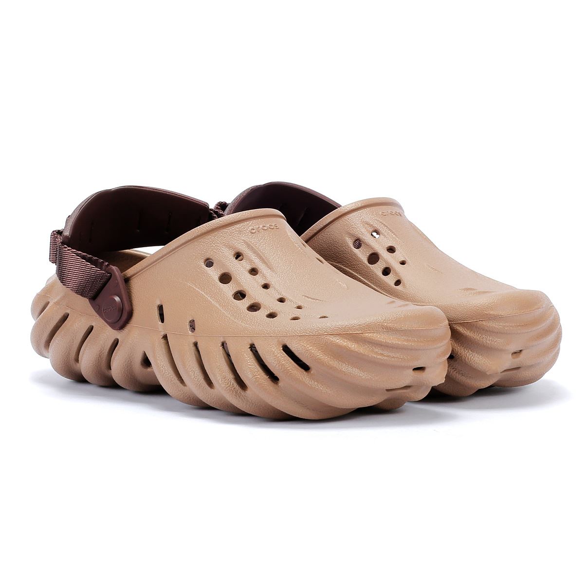 Crocs Echo Clogs Mit Latte-Muster