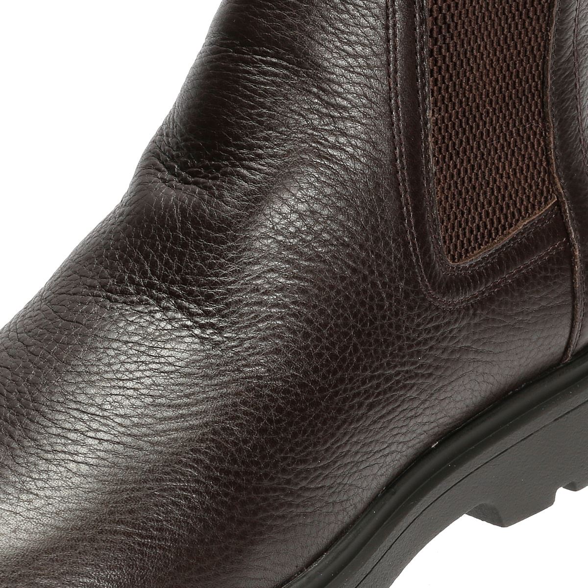 Geox Spherica EC1 C Tumble Leder Herren Braune Stiefel