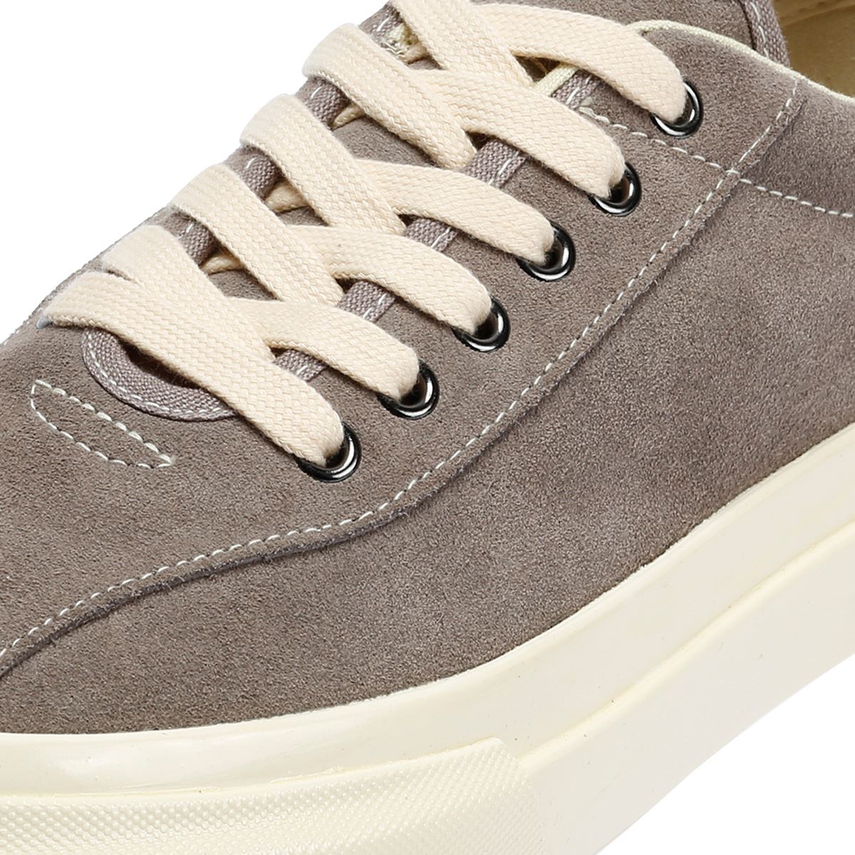 Stepney Workers Club Dellow L Suede Damen Graue Turnschuhe