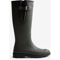 Hunter Downpour Adjustable Boot Damen Gummistiefel In Dunkeloliv/Schwarz