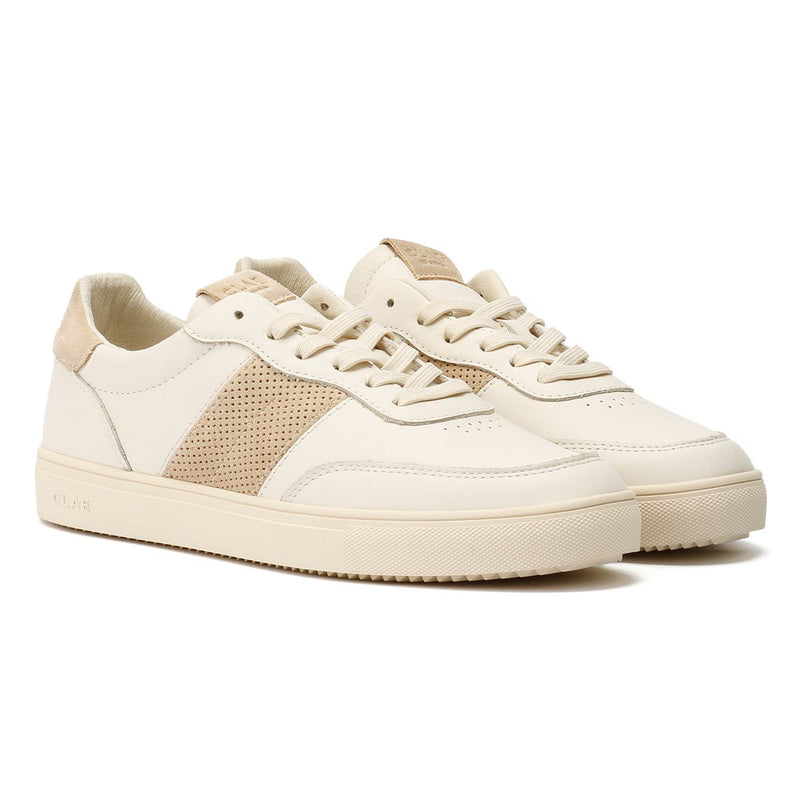 Clae Davis Herren Weiße Sneakers