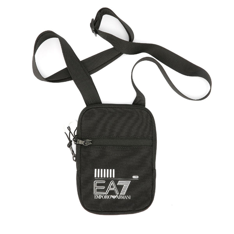 EA7 Train Core Mini Herrentasche Aus Schwarzem Polyester