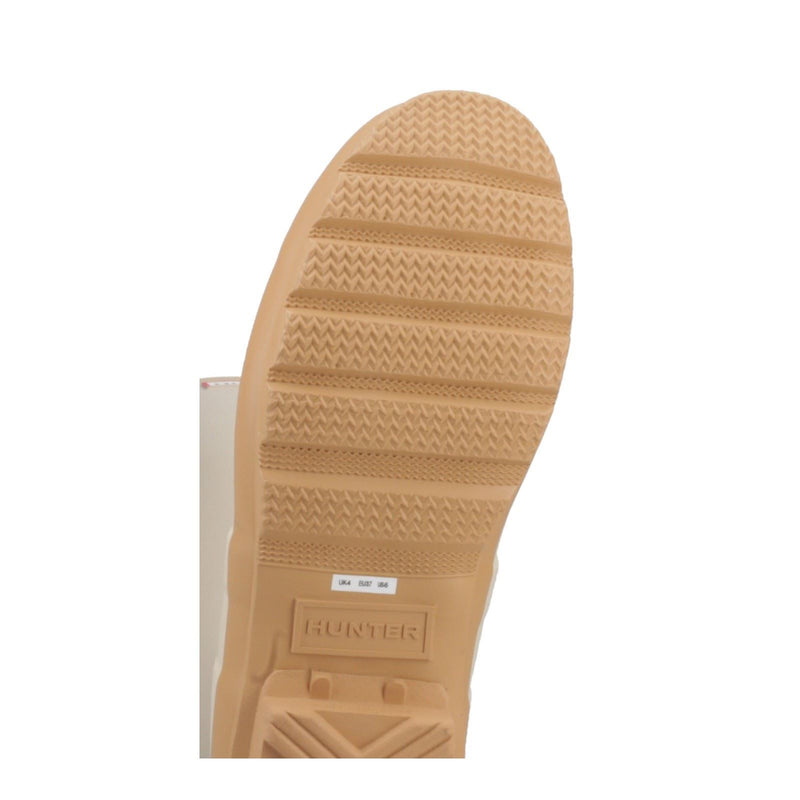 Hunter Original Tall Boot Gummi Damen Gummistiefel In Kies/Biskuitfarbe