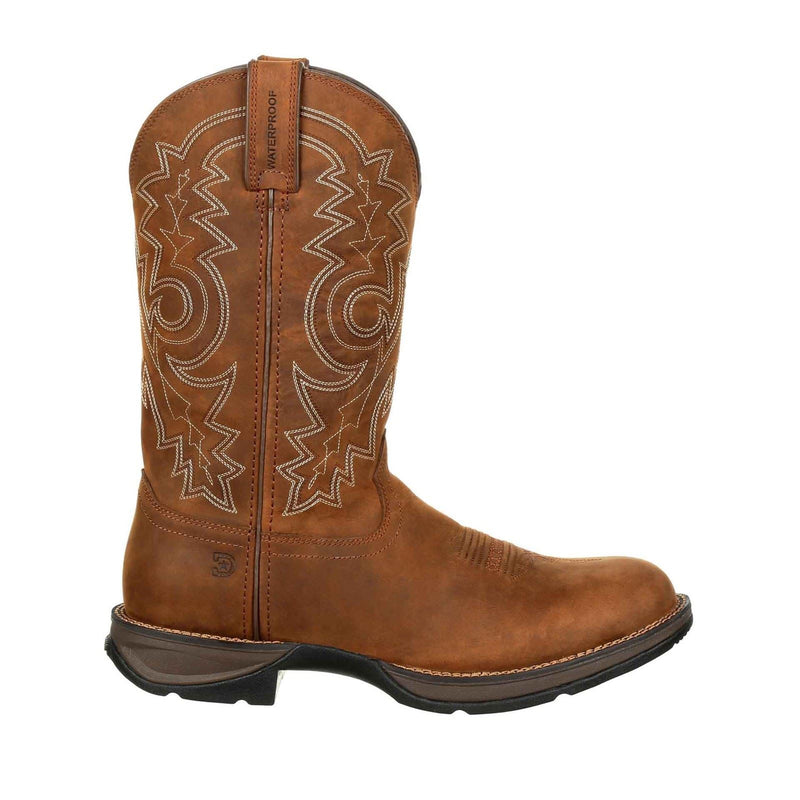 Durango Rebel Leder Herren Stiefel In Coyote Braun