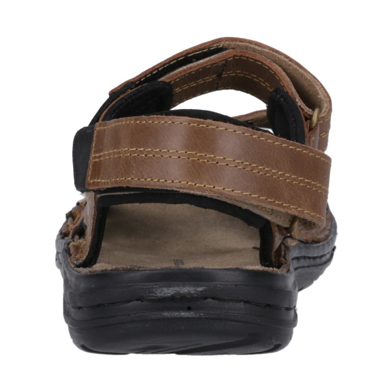 Hush Puppies Alistair Herren Sandalen Aus Braunem Leder