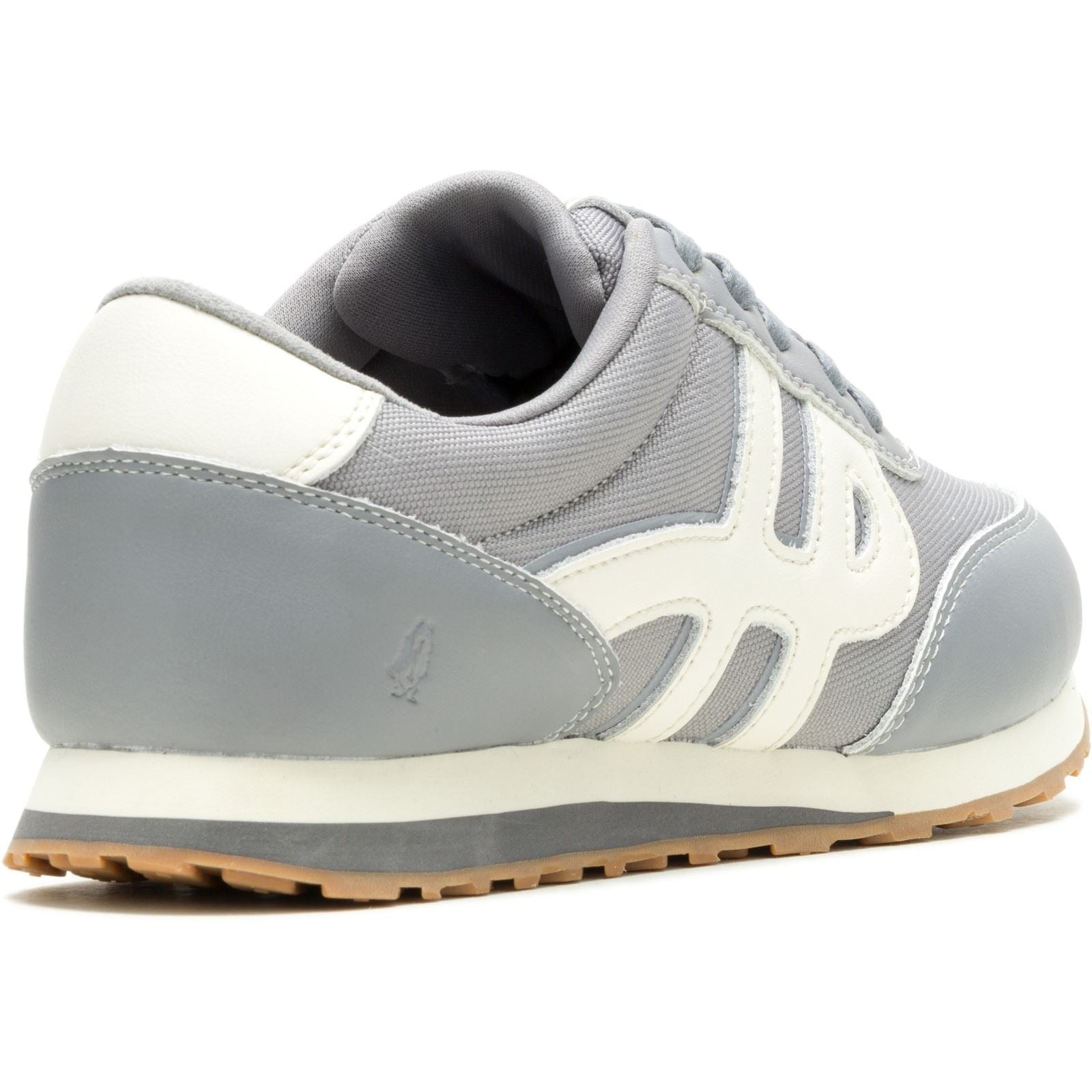 Hush Puppies Seventy8 Damen Sneaker Aus Grauem Leder