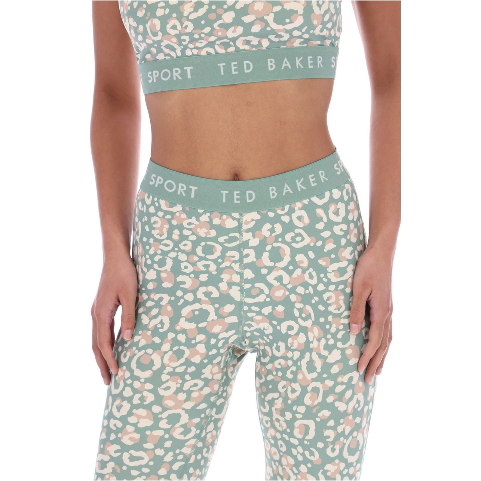 Ted Baker APPLE TBWLS2636 Polyester Damen Grüne Sport-Leggings