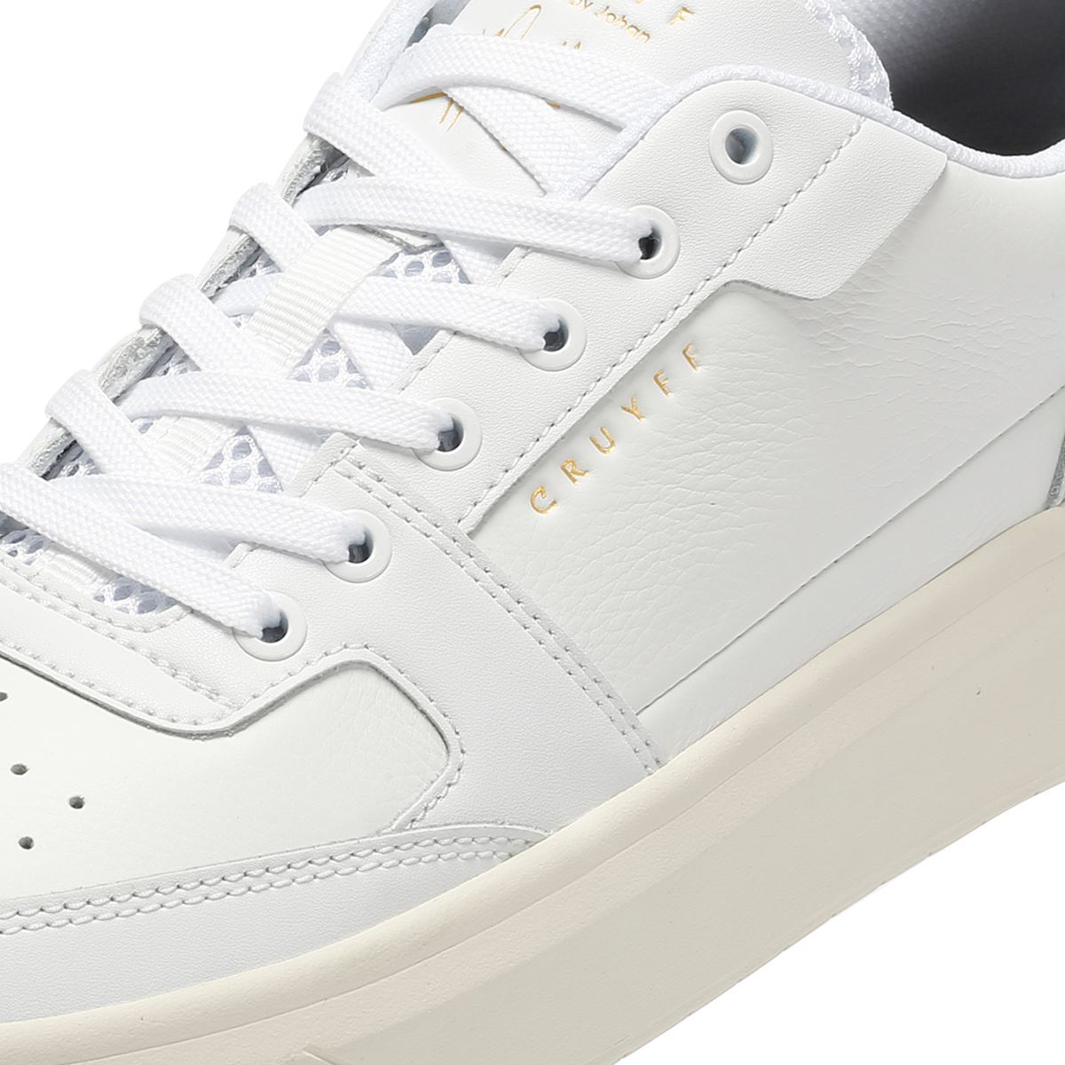 Cruyff Endorsed Pro Herren Weiße Sneaker