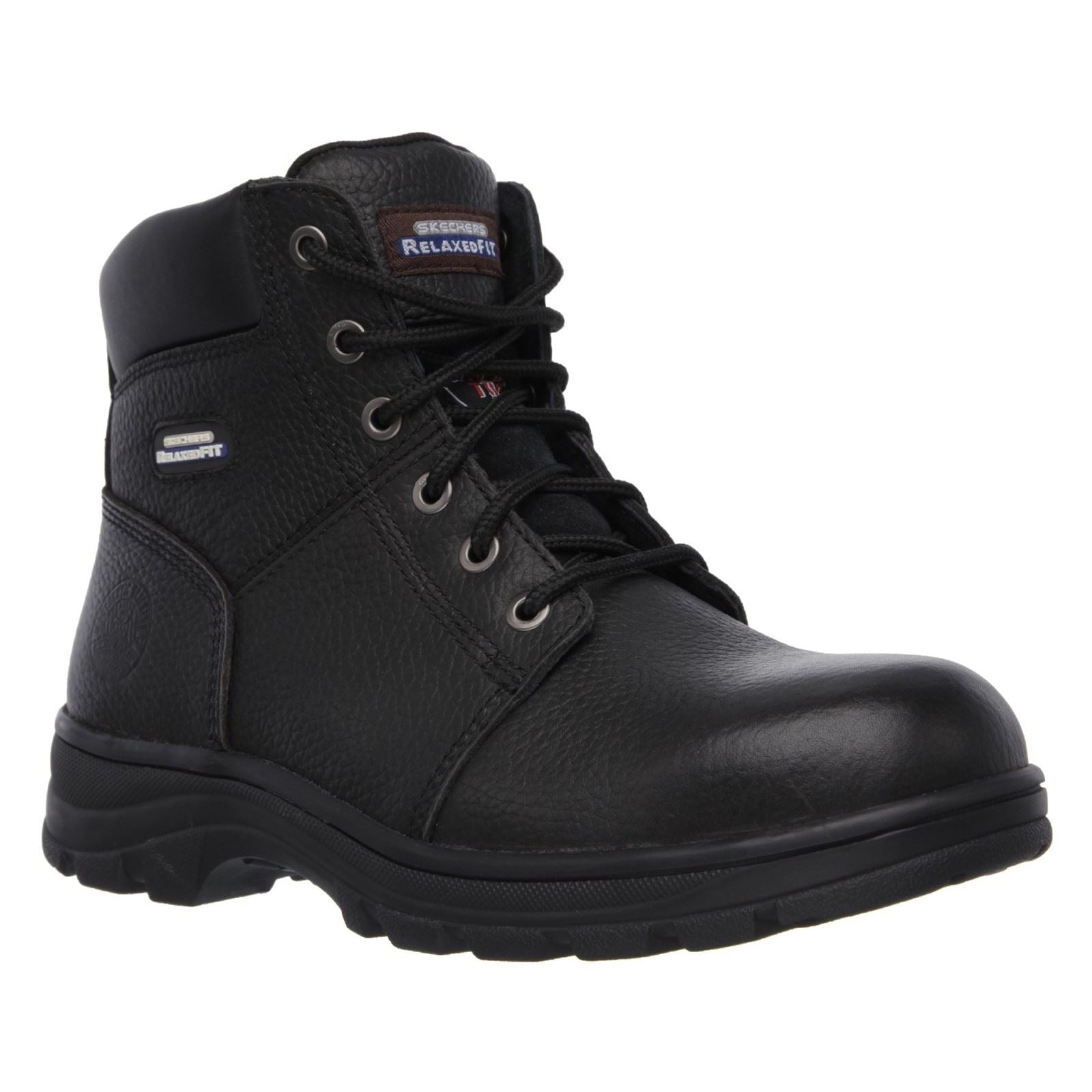 Skechers Workwear Workshire Leder Männer Schwarze Farbe Sicherheitsstiefel