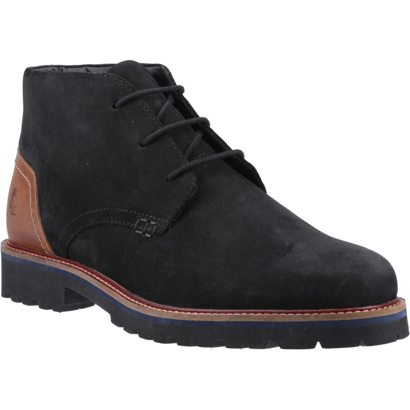 Hush Puppies Moore Herren Wildlederstiefel in Schwarz