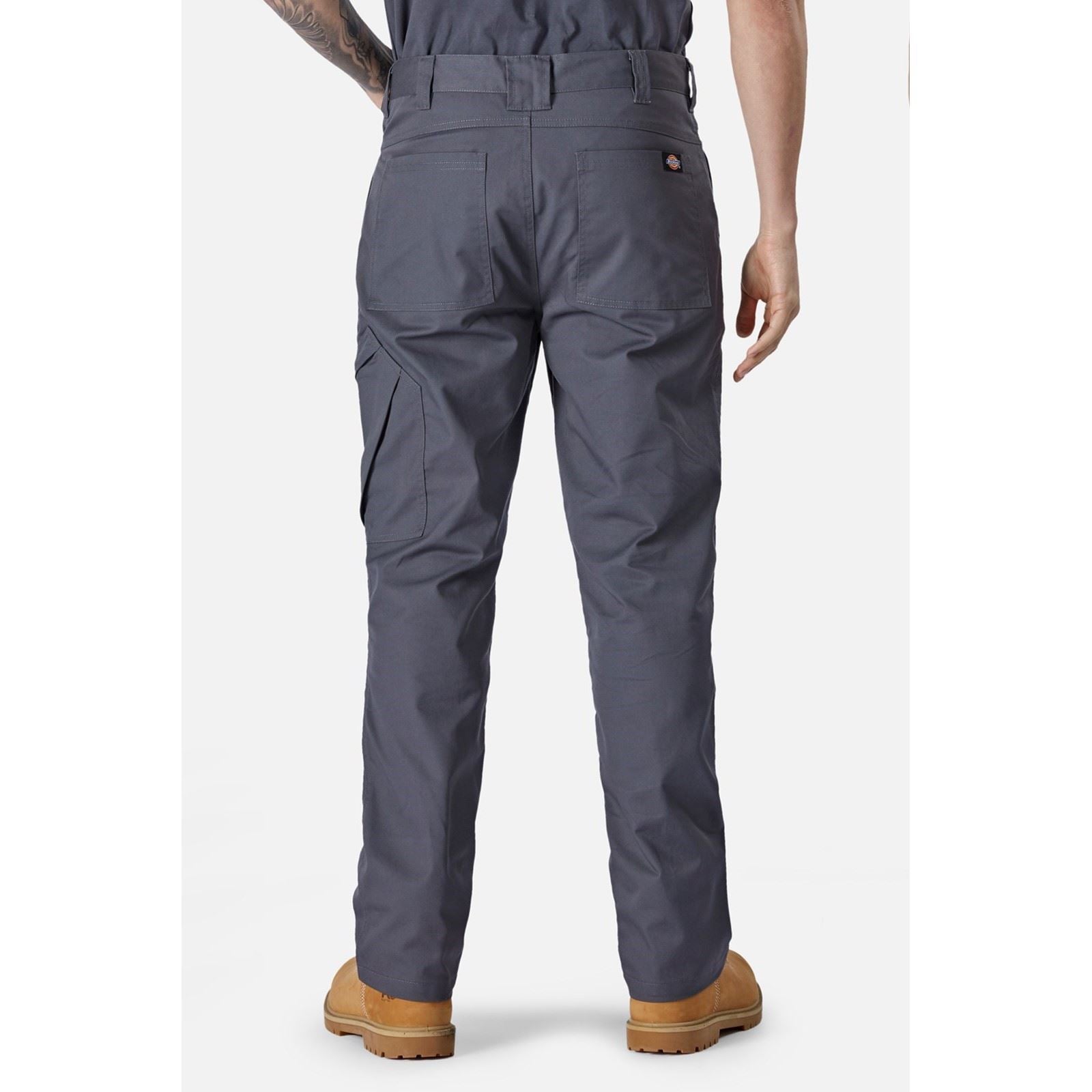 Dickies Action Flex Polyester Herren Grau Outdoor Hosen