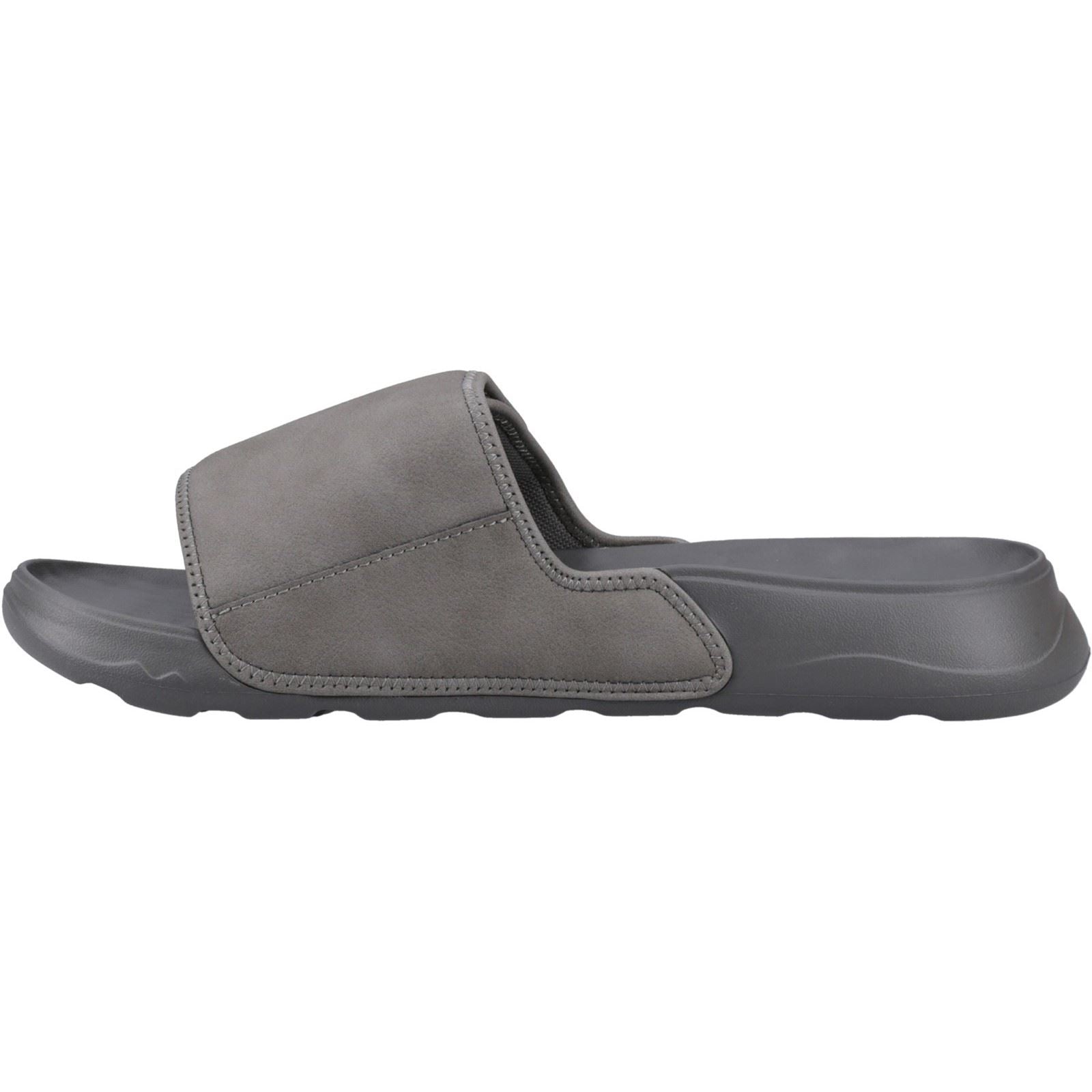 HEYDUDE Shore Slide Classic Herren Schlappen Aus Polyester In Granitgrau