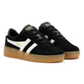 Gola Grandslam Suede Damenschwarze Turnschuhe