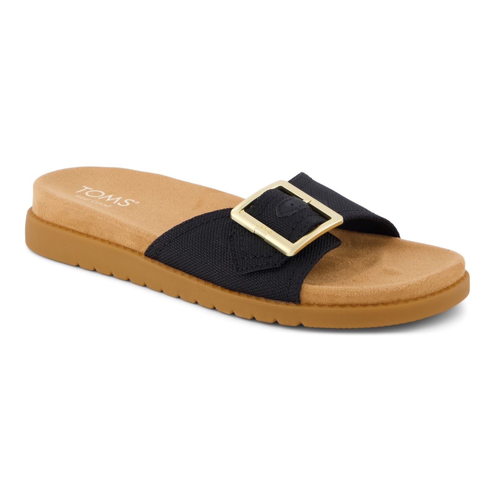 TOMS Marin Textile Damen Schwarz Sandalen