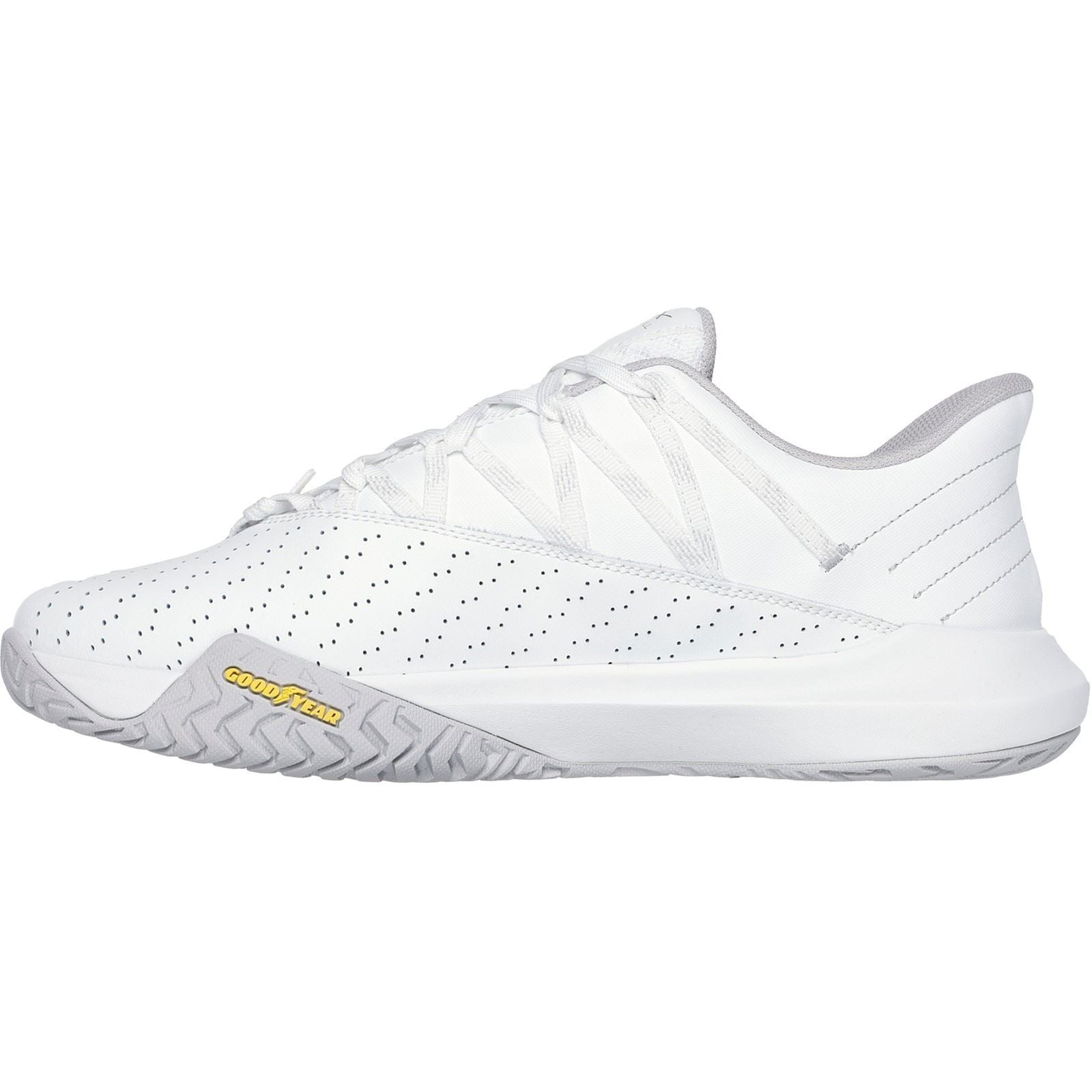 Skechers Performance Skechers Viper Court Rally Leder Herren Weiße Sneakers