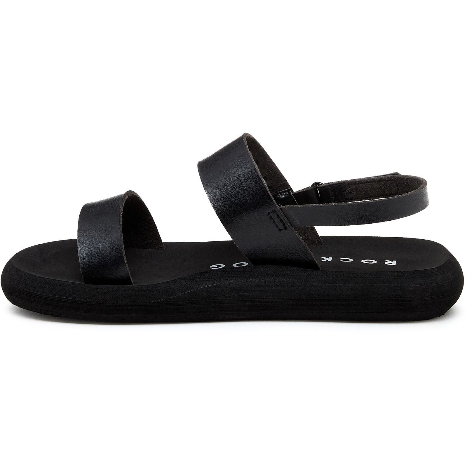 Rocket Dog Sunshine Damen Sandalen Aus Textil In Schwarz