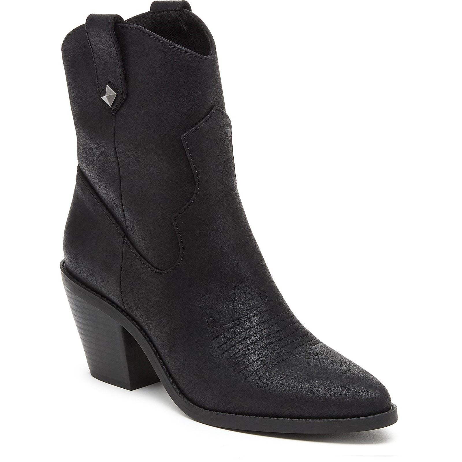 Rocket Dog Feather Polyurethan Damen Schwarze Farbe Stiefeletten mit Absatz