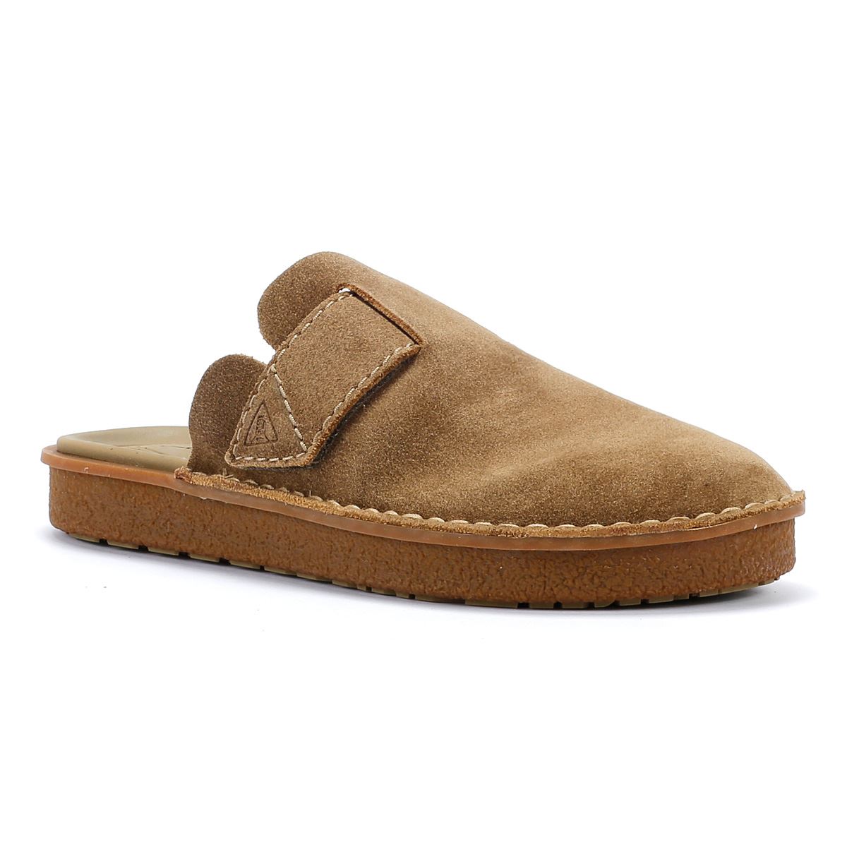Clarks Main Litton Herren Eichenholz Wildleder Clogs
