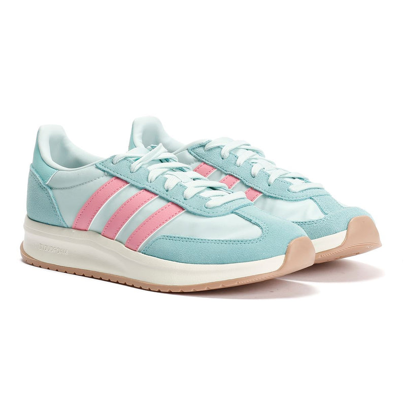 Adidas Run 70s 2.0 Leder Damen Blaue Sneaker
