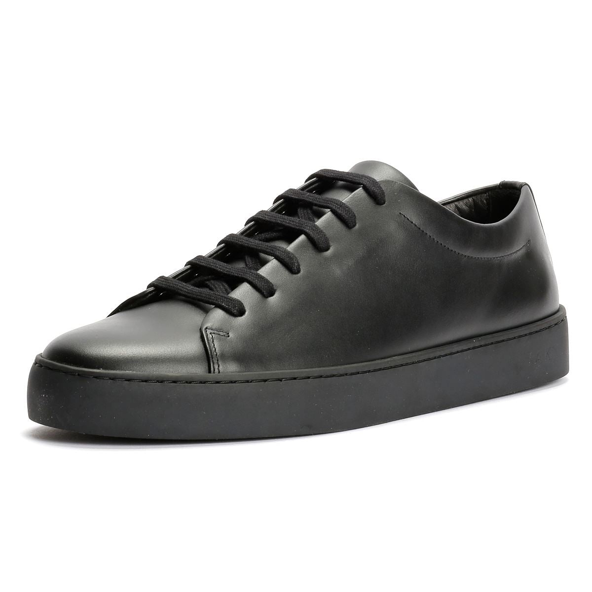 JAK Royal Leder Herren Schwarze Sneakers