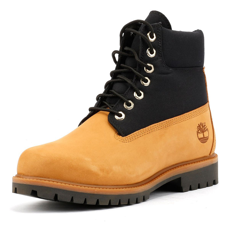 Timberland 6 Inch Premium Workwear II Herren Stiefel Aus Gelbem Leder